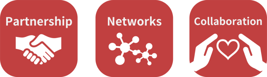 Partnership+Networks+Collaborationの図