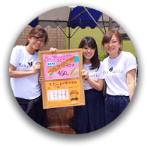 にこにこランチBOXサンドウィッチ販売の写真